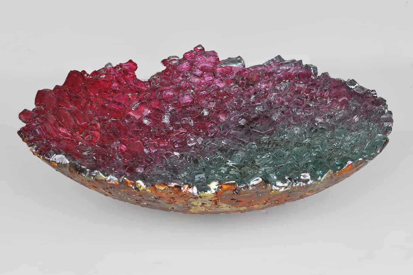 Recycled Glass Bowl